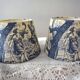 Lot de 2 abat-jour toile jouy