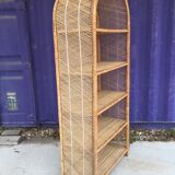 Large-style wicker shelf "Emmanuelle"