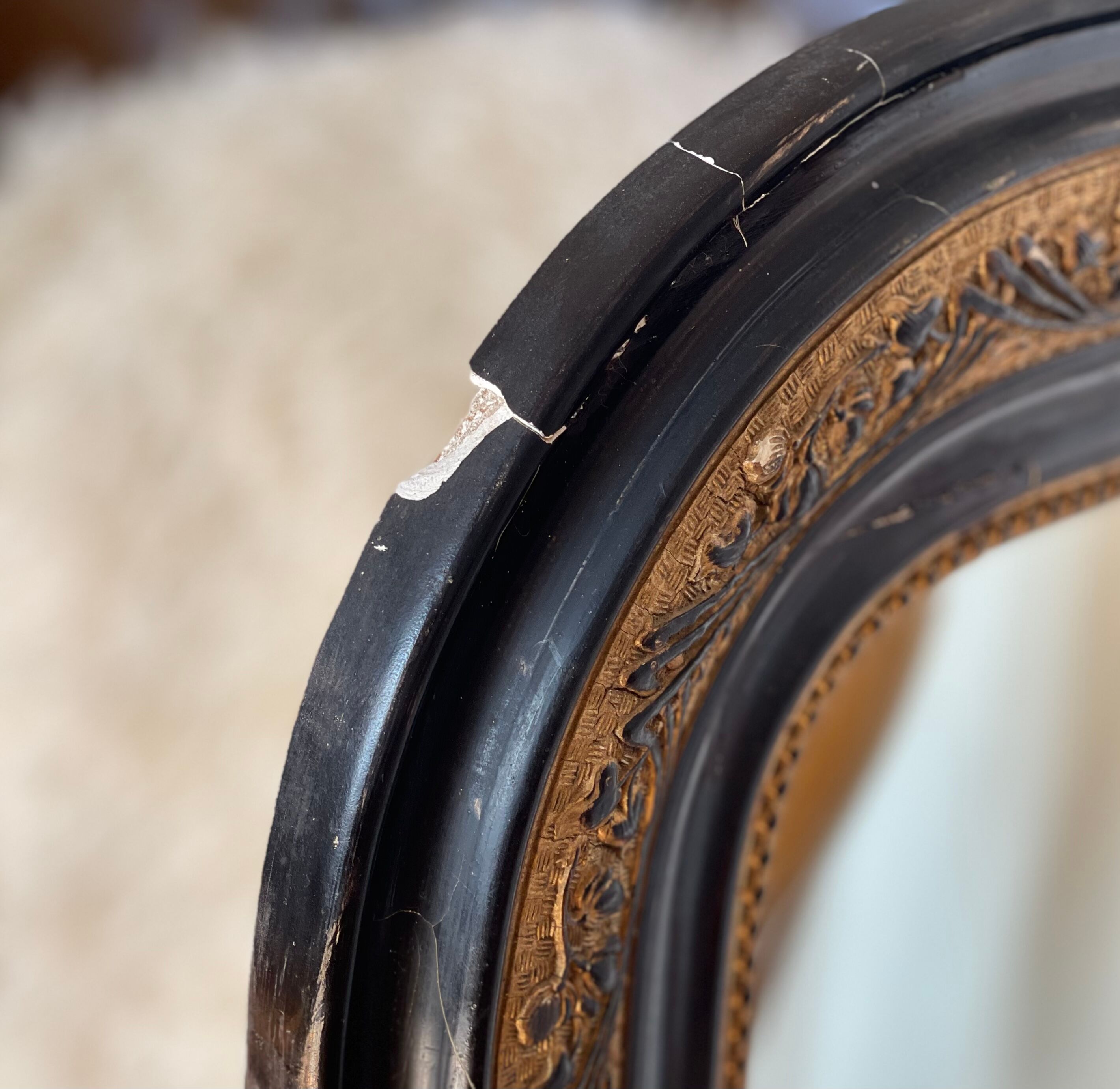 Louis Philippe mirror 105 cm