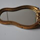 Miroir de style en bois doré vintage