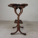 Art Nouveau tea table by Emile Galle, 1899