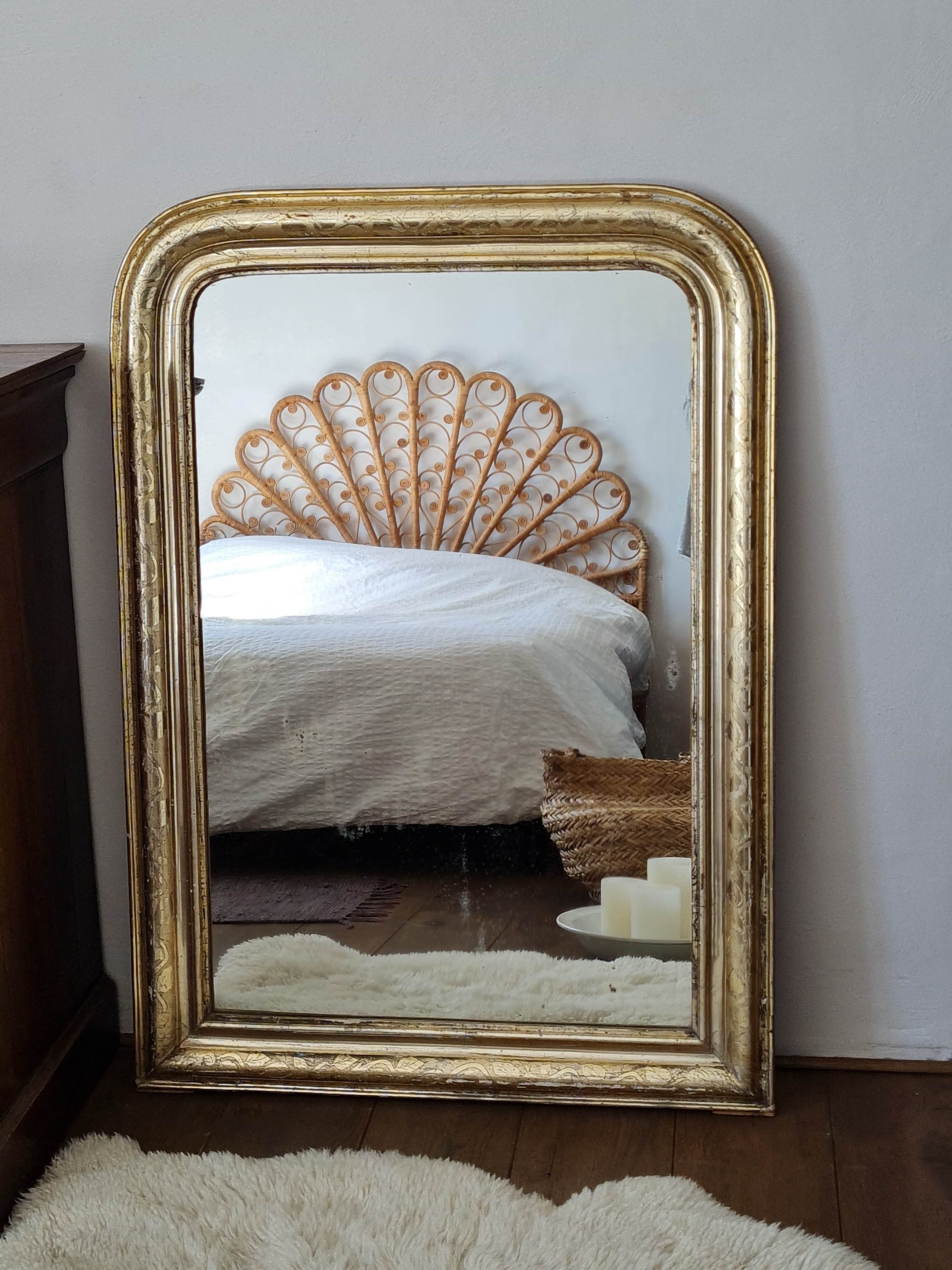 Mirror Louis Philippe former 109x 77