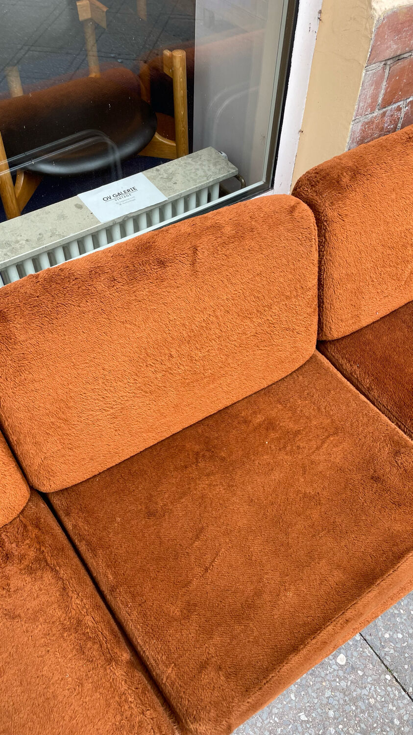 Vintage sofa from the 70s modular composed of 5 seats