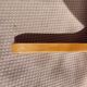 round or oval table with extension, central leg, vintage Baumann design