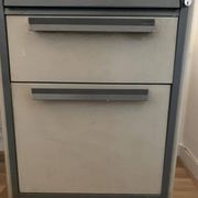 Bureau Strafor bleu & gris