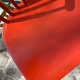 Brick red Baumann chair