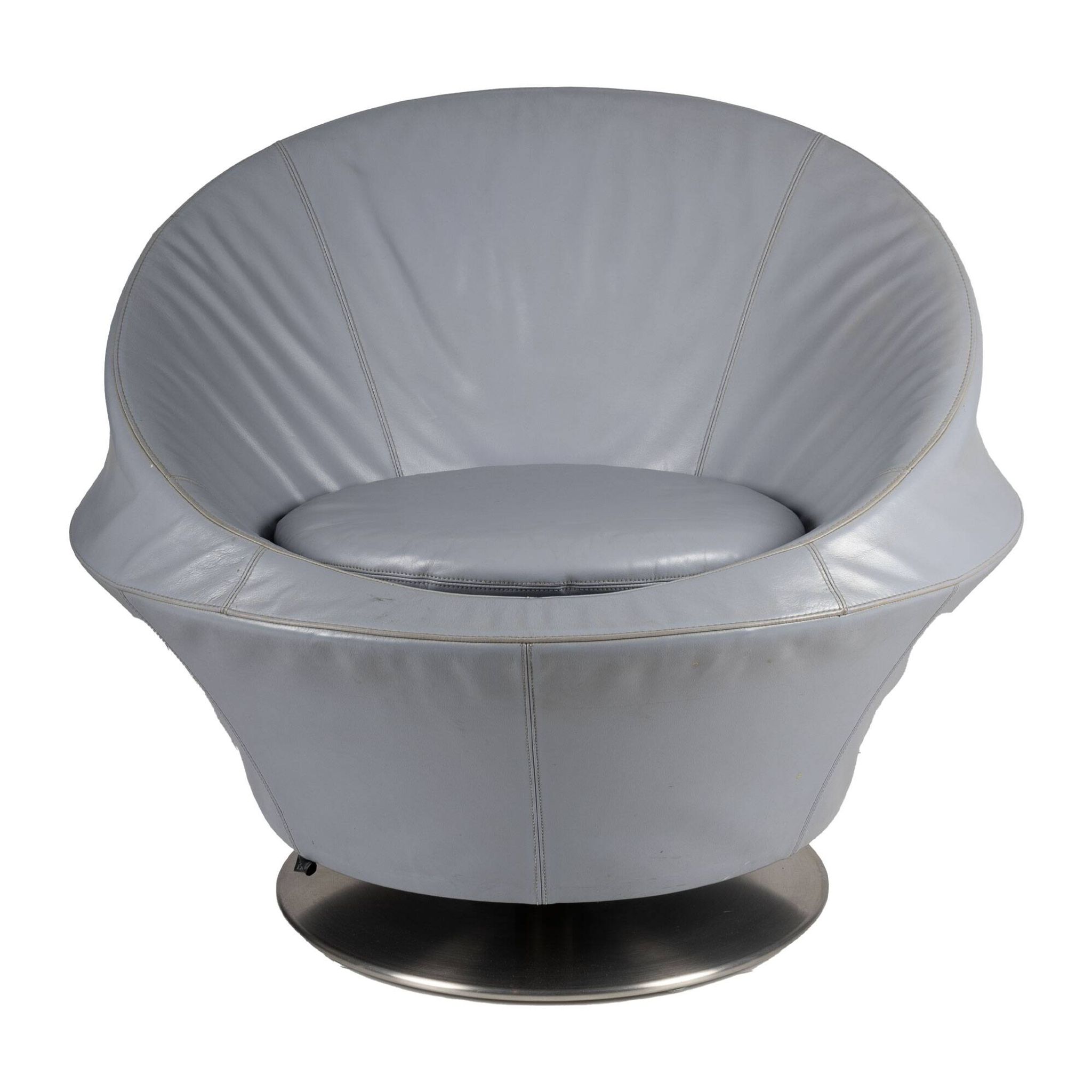 Grey Leather Leolux Ophelia