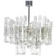 Rare Murano glass chandelier by Kalmar, Austria, 1960s