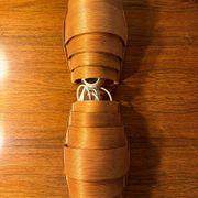 Vintage Danish pine wall lamps, 1960s, set of 2
