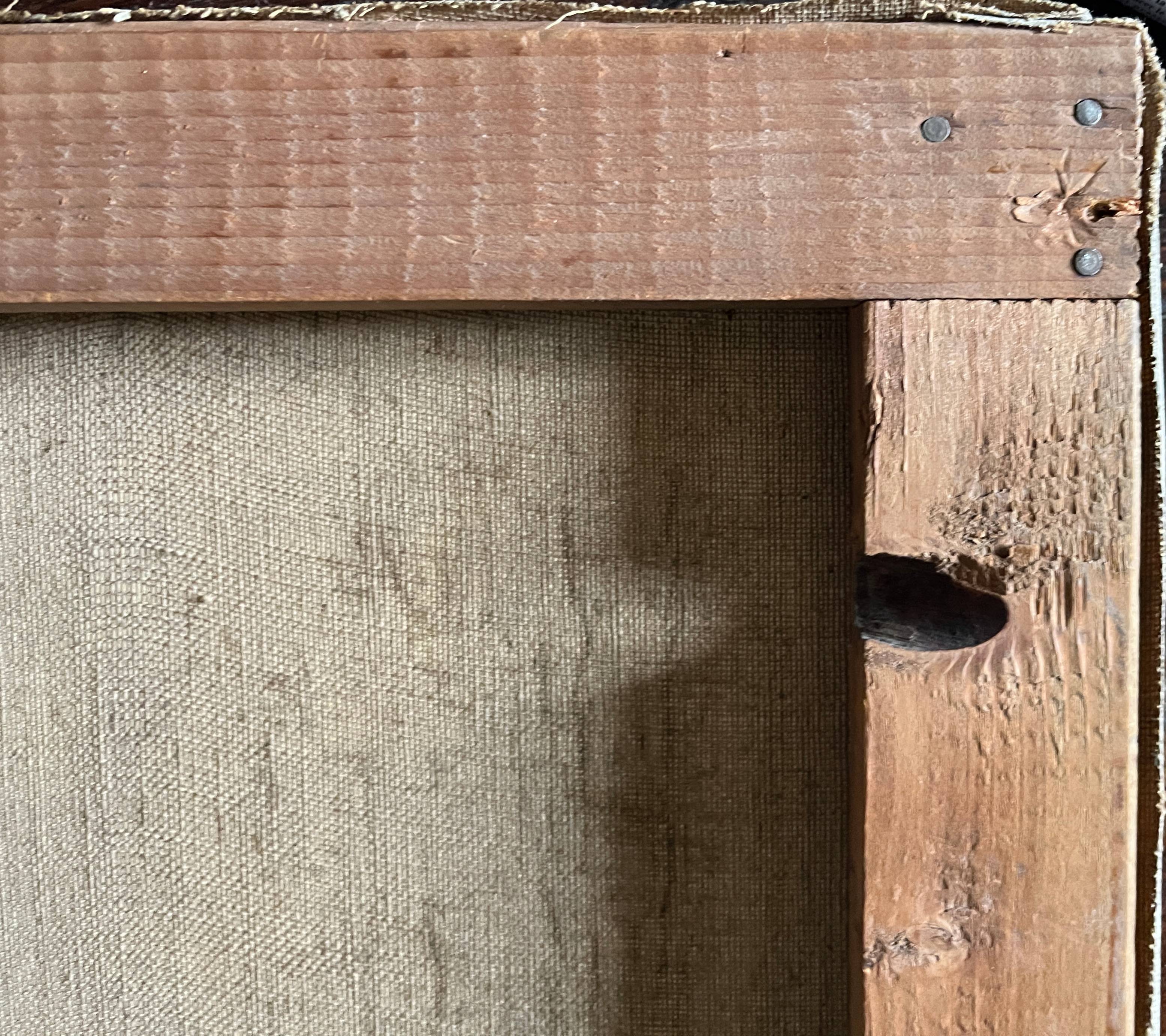 Old HST painting: "Animated pastoral landscape" signed Duperay filigreeantiqu