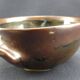Pair of vintage glazed stoneware bowls signed MJB