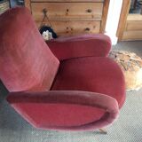 Fauteuil en velours