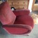 Velvet armchair