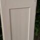 Porte h220x42cm étroite de placard ancienne panneautée moulurée