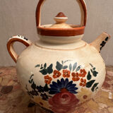 Gargoulette / Jug signed Longchamp - Hand-painted ceramic - Vintage