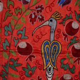 Hand-knotted rug, vintage Turkish rug 103x186 cm