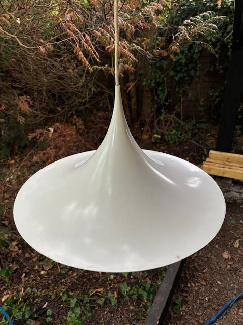 Semi pendant lamp by Claus Bonderup & Torsten Thorup - Denmark 1960s