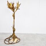 Brutalist floor lamp in signed by Paul Moerenhout, 1970s