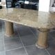 Table de salle à manger en Marbre Fossilisé