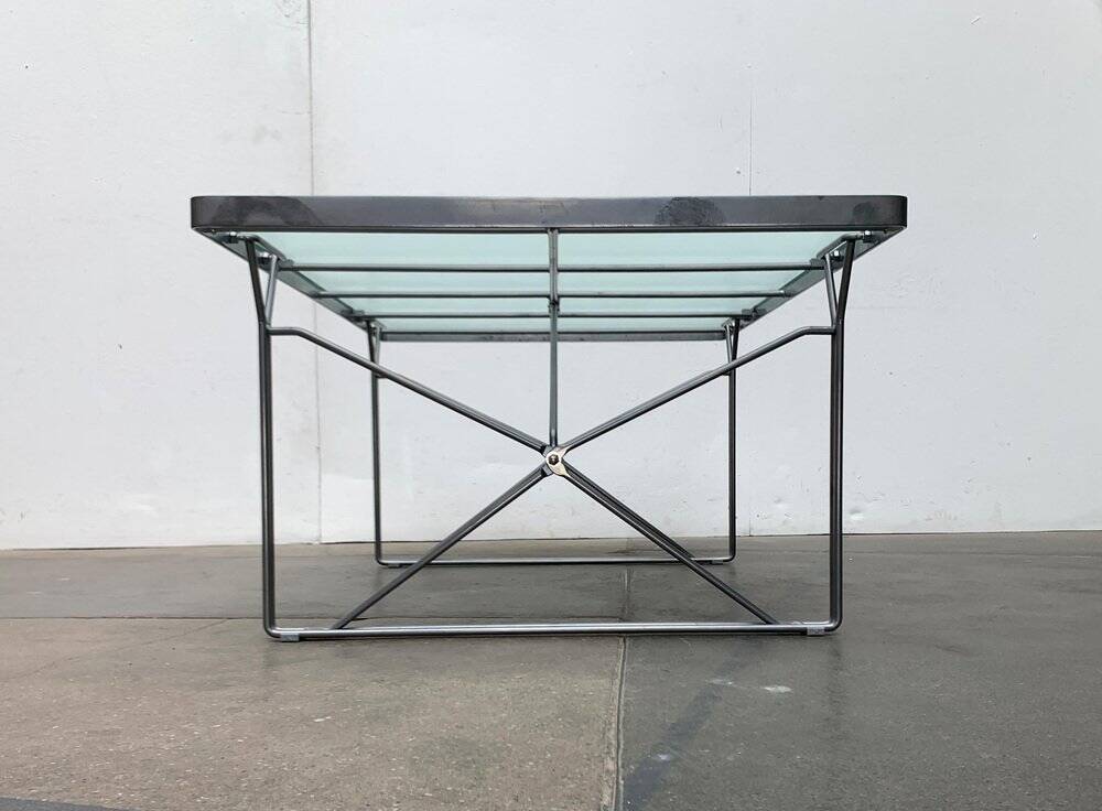 Postmodern coffee table from the Moment series by Niels Gammelgaard for Ikea, 1980s.