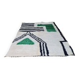 Handmade wool Berber rug 250 X 150 CM