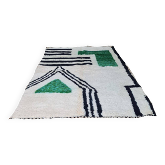 Handmade wool Berber rug 250 X 150 CM
