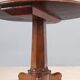 Small antique Louis-Philippe table in mahogany, Italy, 19th century.