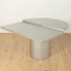 Table à manger Quadrondo, Erwin Nagel, Rosenthal, Argent