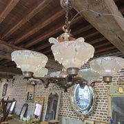 Ezan Art Deco 6-light chandelier