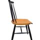 Scandinavian Fanett horseshoe chair with 7 rungs