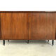 Mid century tambour door cabinet, 1960s