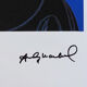 1980s andy warhol "mickey mouse" limited edition lithograph by Leo Castelli