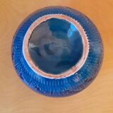 Remini blue vase Aldo Londi Bitossi 60s