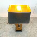 Lampe de table vintage en laiton, 1970