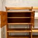 Bibliothèque modulable Regain 1970  en orme massif