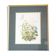 Frame with reproduction of country bouquet