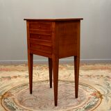 Chiffonnière table of louis xvi period around 1780