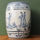 Tabouret chinois en céramique