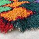 Moroccan carpet azilal colorful - 78 x 180 cm