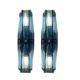 Pair of wall lights attributed to Veca for Fontana Arte, 70s