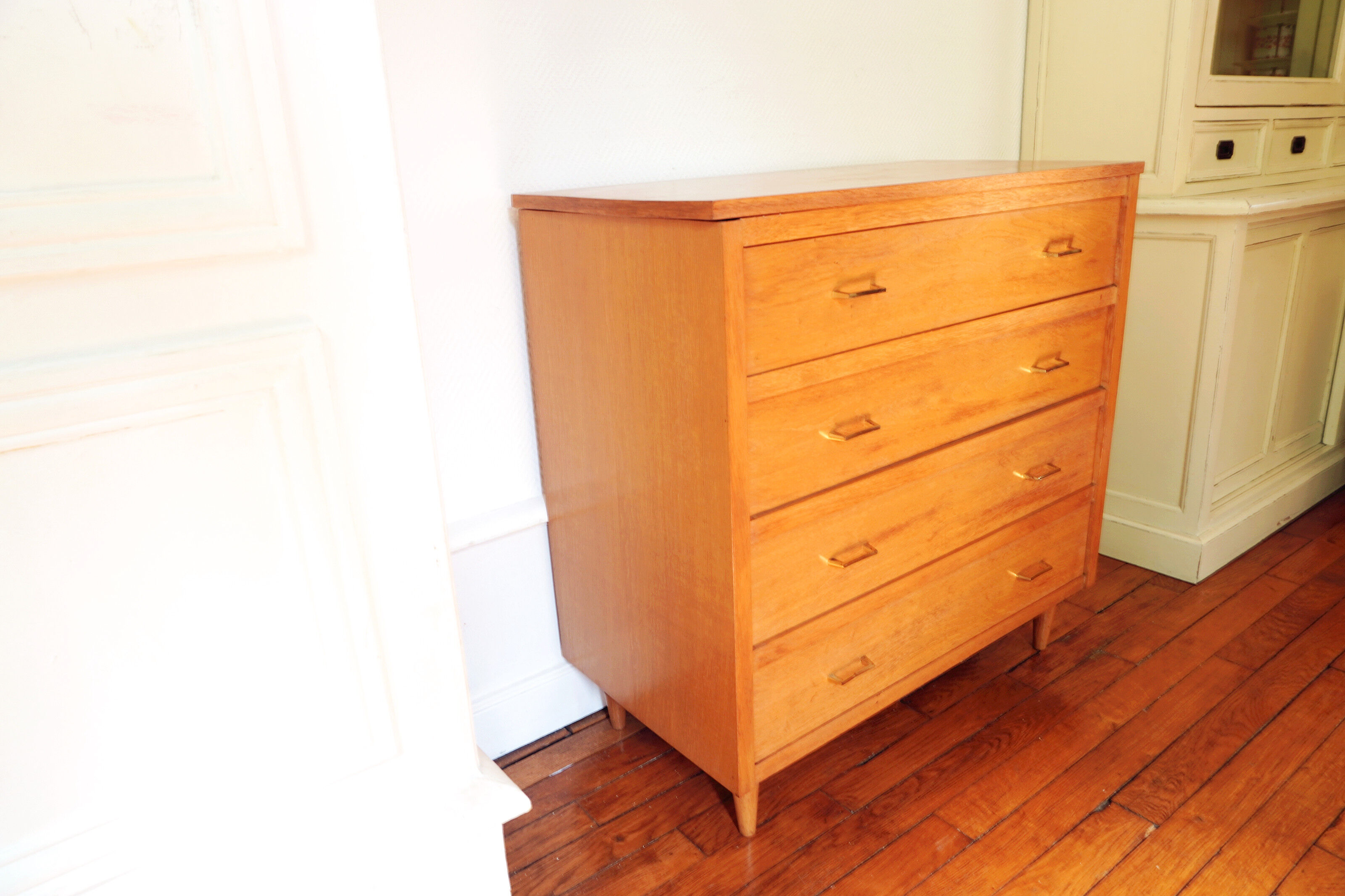 Vintage wood dresser
