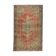Anatolian handmade vintage rug 275 cm x 169 cm