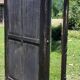 Dressmaker's cabinet with beveled triptych mirrors. (Mirror cabinet)