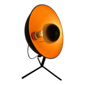 Lampe industrielle vintage avec structure métallique