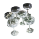 Coupes à champagne italiennes, lot de 6