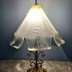 Large vintage Murano lamp, antique design light fixture.