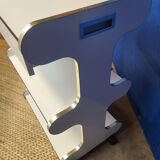 Vintage trolley on wheels