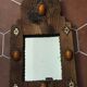 Miroir ancien en bois 56 x 30 cm
