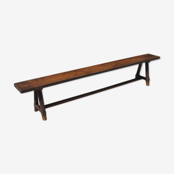 Banc rustique chêne