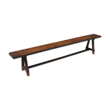 Rustic oak bench